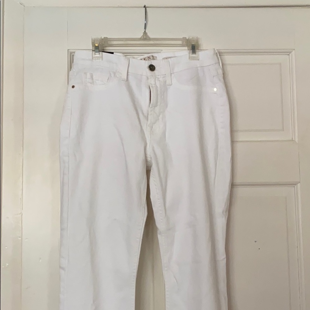 white jeans